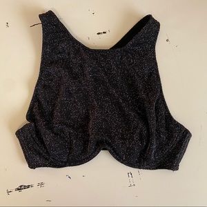 Free People Glitter Bralette